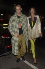 KELLY GALE Arrives at Perfect Magazine X Valentine Party at London Fashion Week 09/18/2023