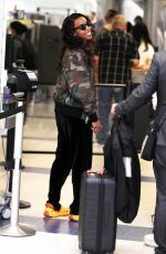 KELLY ROWLAND at LAX Airport in Los Angeles 09/22/2023