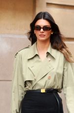 KENDALL JENNER Leaves Ritz Hotel in Paris 09/27/2023
