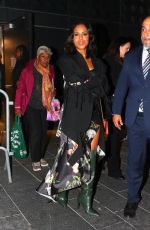 KERRY WAHINGTON Leaves PAC Conversation Event in New York 09/27/2023