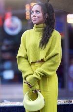 KERRY WASHINGTON at a Photoshoot at Times Square in New York 09/26/2023