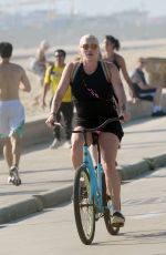 KESHA on a Bike Ride with a Friend in Los Angeles 09/05/2023
