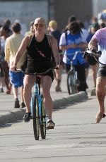 KESHA on a Bike Ride with a Friend in Los Angeles 09/05/2023