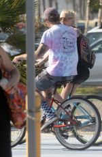 KESHA on a Bike Ride with a Friend in Los Angeles 09/05/2023