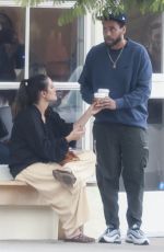 KHATIRA RAFIQZADA and Michael Ealy Out for Coffee in Los Feliz 09/16/2023