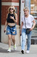 KIERNAN SHIPKA Out with Her Mother in New York 09/09/2023