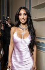 KIM KARDASHIAN and VICTORIA BECKHAM at Victoria Beckham Fashion Show in Paris 09/29/2023
