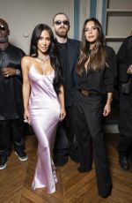 KIM KARDASHIAN and VICTORIA BECKHAM at Victoria Beckham Fashion Show in Paris 09/29/2023