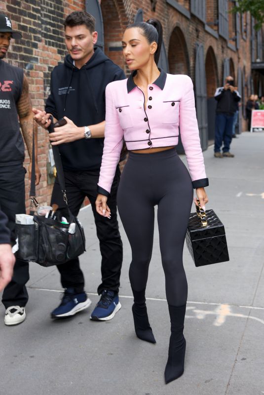 KIM KARDASHIAN Out and About in New York 09/27/2023