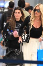 KIM ZOLCIAK and BRIELLE BIERMANN at LAX Airport 09/02/2023