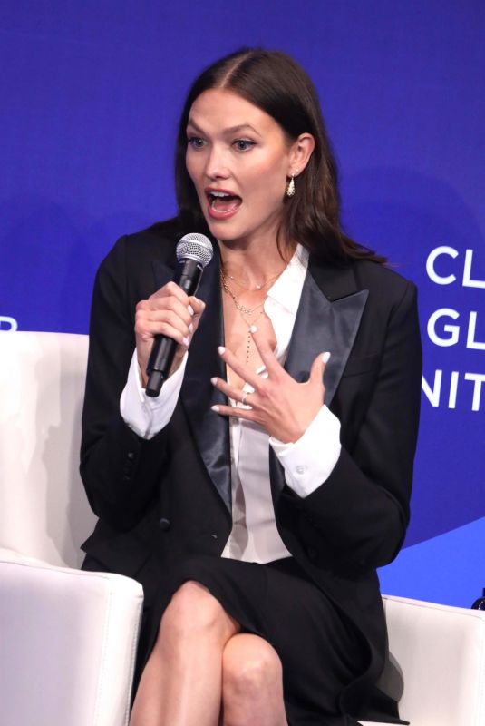 KRALIE KLOSS at Clinton Global Initiative 2023 at New York Hilton Hotel 09/19/2023