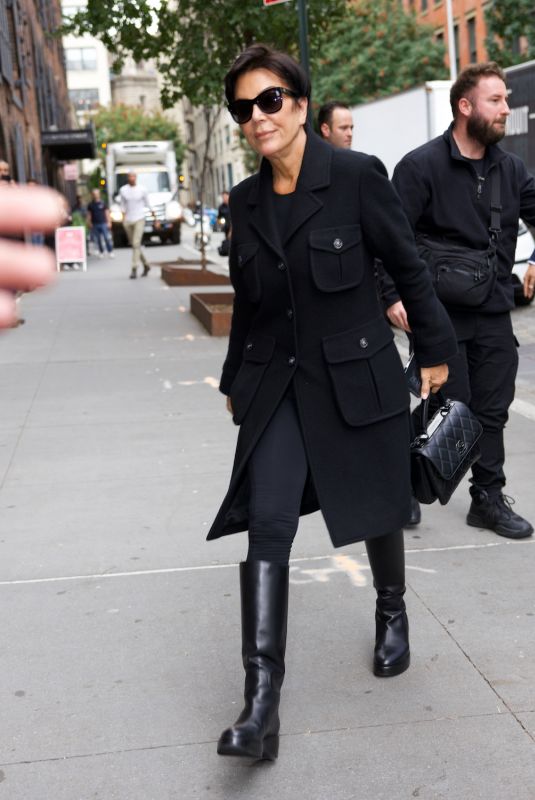KRIS JENNER Out and About in New York 09/28/2023