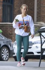 KRISTEN BELL Arrives at Metamorphosis Studio in Los Feliz 09/15/2023