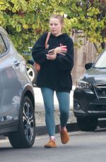 KRISTEN BELL Heading to a Gym in Los Feliz 09/22/2023