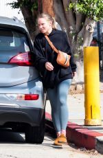 KRISTEN BELL Heading to a Gym in Los Feliz 09/22/2023