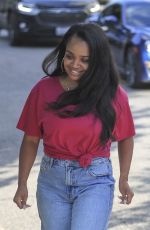 KYLA PRATT Arrives at The Ivy in West Hollywood 09/21/2023
