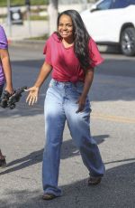 KYLA PRATT Arrives at The Ivy in West Hollywood 09/21/2023