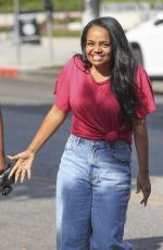 KYLA PRATT Arrives at The Ivy in West Hollywood 09/21/2023