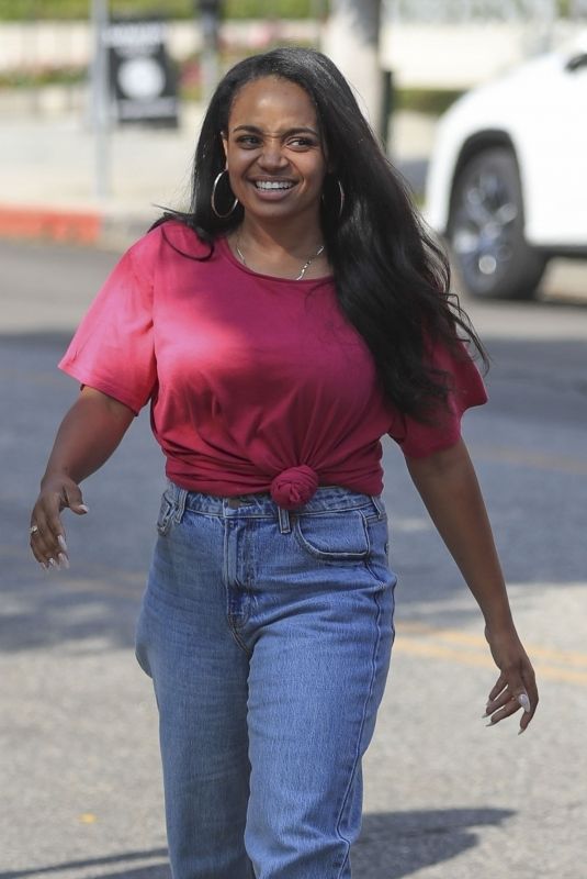 KYLA PRATT Arrives at The Ivy in West Hollywood 09/21/2023