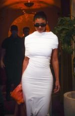 KYLIE and KENDALL JENNER Arrives for Dinner at Siena Paris 09/26/2023