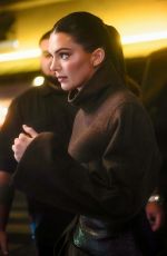 KYLIE and KENDALL JENNER Arrives for Dinner at Siena Paris 09/26/2023