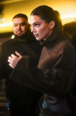 KYLIE and KENDALL JENNER Arrives for Dinner at Siena Paris 09/26/2023