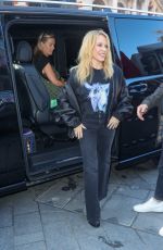 KYLIE MIMOGUE Arrives at Capital Radio in London 09/22/2023