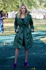 KYLIE MINOGUE at Burberry S/S24 Collection Catwalk Show at London Fashion Week 09/18/2023