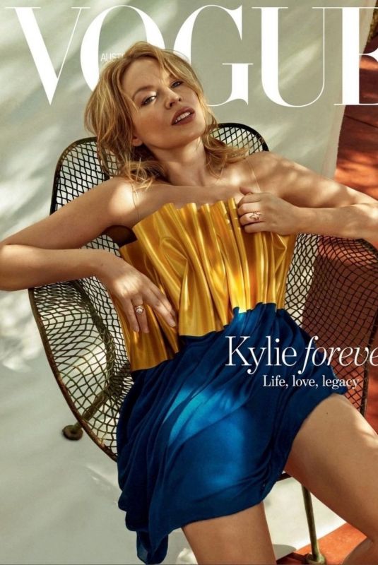 KYLIE MINOGUE for Vogue Australia, October 2023
