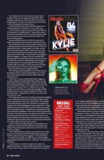 KYLIE MINOGUE in Music Week Magazine, October 2023