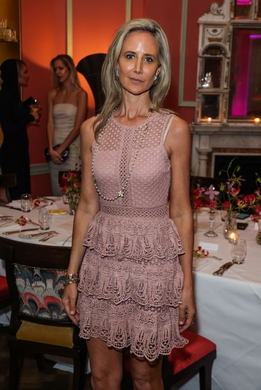 LADY VICTORIA HERVEY at Atelier Zuhra Private Dinner at London Fashion Week 09/18/2023
