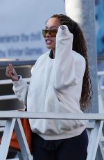 LALA ANTHONY Disembarking from a Taxi Boat in Venice 09/04/2023