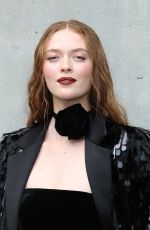 LARSEN THOMPSON at Emporio Armani Fashion Show at Milan Fashion Week 09/21/2023