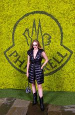 LARSEN THOMPSON at Moncler & Pharrell Williams Celebrate Launch of Their New Collection in Milan 09/20/2023