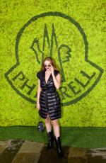 LARSEN THOMPSON at Moncler & Pharrell Williams Celebrate Launch of Their New Collection in Milan 09/20/2023