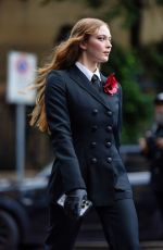 LARSEN THOMPSON at Philosophy by Lorenzo Serafini Fashion Show in Milan 09/22/2023