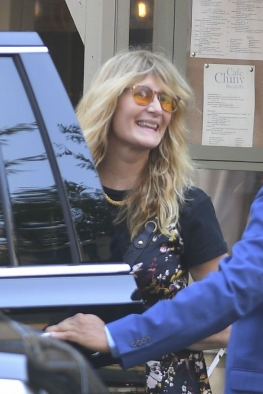 LAURA DERN Leaves Cafe Cluny in New York 09/07/2023