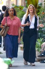 LAURA DERN Leaves Sant Ambroeus Restaurant in New York 09/21/2023