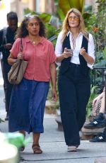 LAURA DERN Leaves Sant Ambroeus Restaurant in New York 09/21/2023