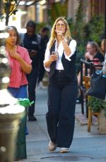 LAURA DERN Leaves Sant Ambroeus Restaurant in New York 09/21/2023