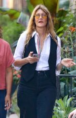LAURA DERN Leaves Sant Ambroeus Restaurant in New York 09/21/2023