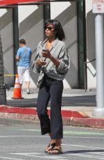 LAURA HARRIER Heading to a Pampering Session in Beverly Hills 08/31/2023