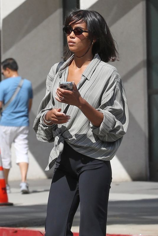 LAURA HARRIER Heading to a Pampering Session in Beverly Hills 08/31/2023