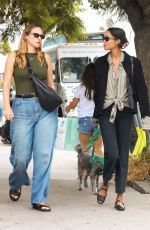 LAURA HARRIER Out for Lunch with a Friend in Los Feliz 09/18/2023