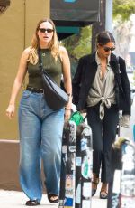 LAURA HARRIER Out for Lunch with a Friend in Los Feliz 09/18/2023