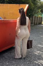 LAUREN GOODGER Looking for Something in a Skip Near Her House 09/10/2023