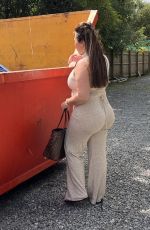 LAUREN GOODGER Looking for Something in a Skip Near Her House 09/10/2023