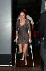 LAUREN HASHIAN Out for Dinner at Catch Steak in West Hollywood 09/02/2023