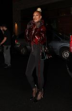 LAVERNE COX Arrives at LaQuan Smith Show at New York Fashion Week 09/11/2023