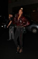 LAVERNE COX Arrives at LaQuan Smith Show at New York Fashion Week 09/11/2023
